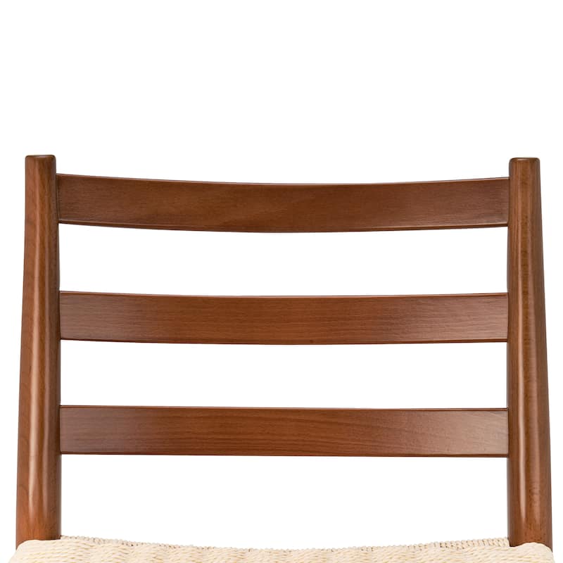 Poly and Bark Ray Dining Chair 2.0 (Set of 2) - Solid Wood Frame