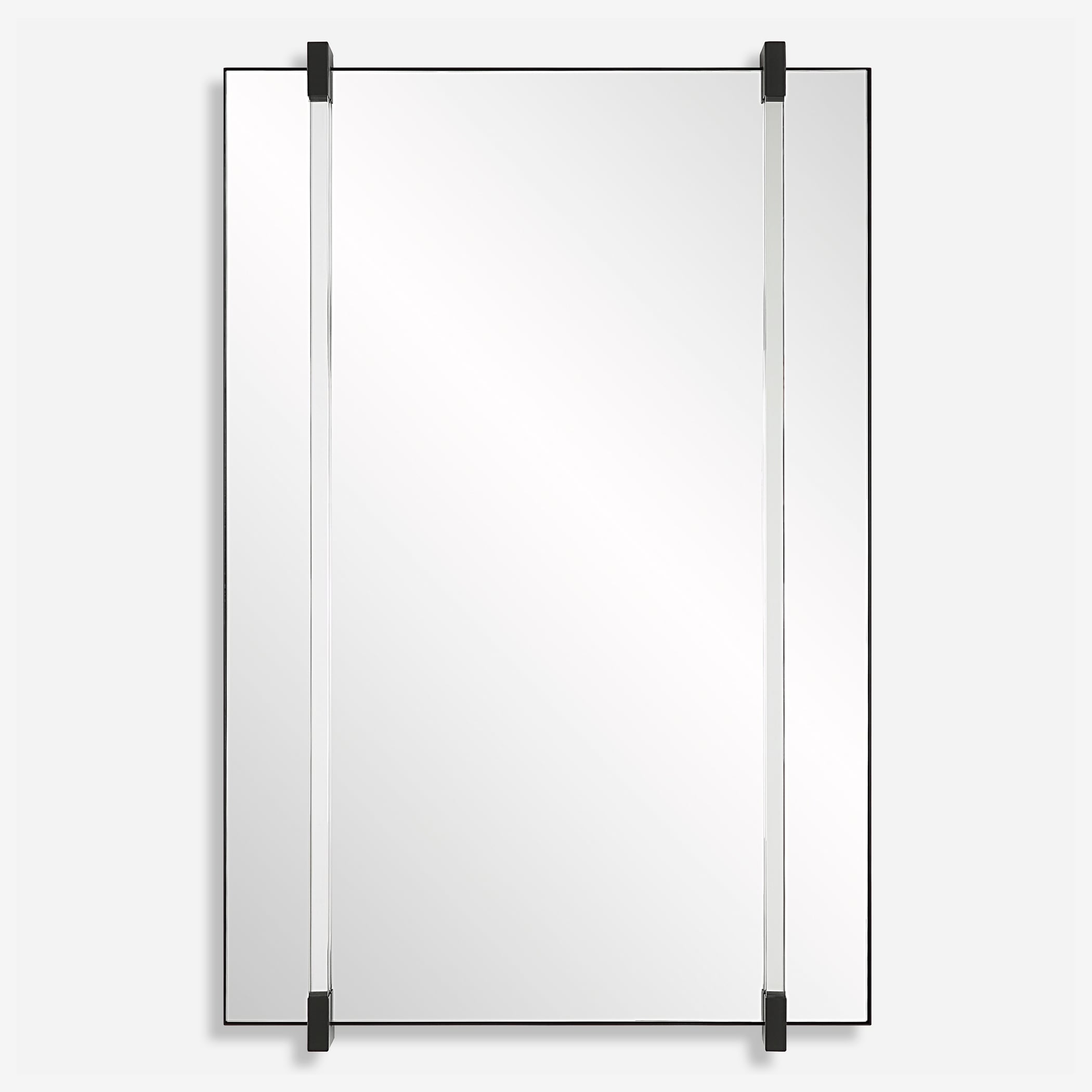 Uttermost Ladonna Rods Mirror - 24.25"W x 37.38"H x 2"D