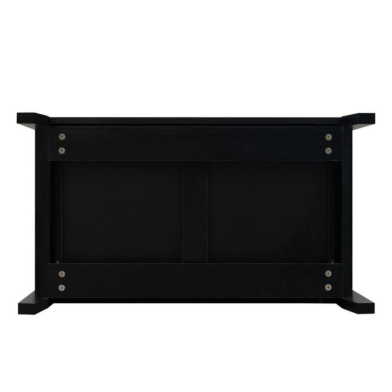 Bar Cabinet,Wine Bar Cabinet,Liquor Credenza,Sideboard with Wine Racks & Stemware Holder,Wine glass holder,Metal handle