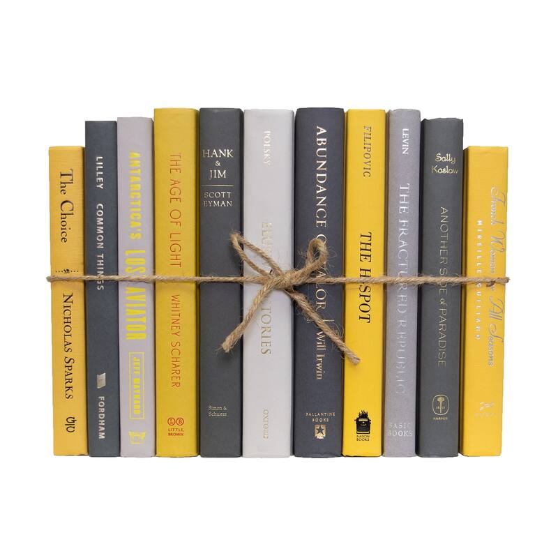 Books Yellow Decorative Accessories: Sunny Haze ColorPak