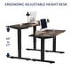 preview thumbnail 4 of 8, Electric Standing Desk Height Adjustable Desk for Home Table Gaming Desk Modern Luxiury Table 55" Lift-up Desk