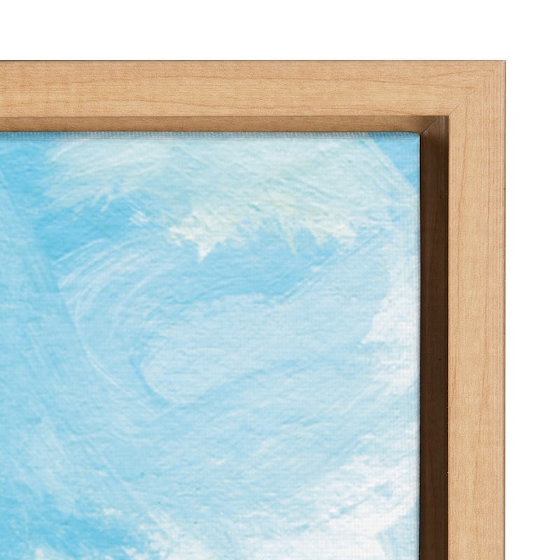 Kate and Laurel Sylvie Spring Framed Canvas by Rachel Christopoulos