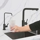 preview thumbnail 1 of 9, STYLISH Matte Black Single Handle Pull Down Kitchen Faucet with Cold Water Tap Matte Black