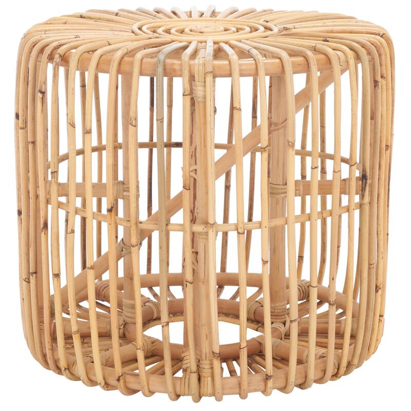 SAFAVIEH Jabez Round Accent Table - 22" W x 22" D x 20" H - Natural