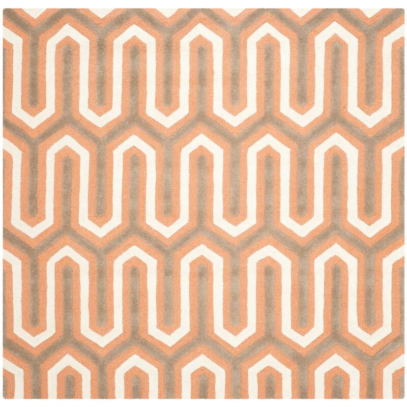 SAFAVIEH, Handmade Cambridge Faiza Modern Moroccan Wool Rug