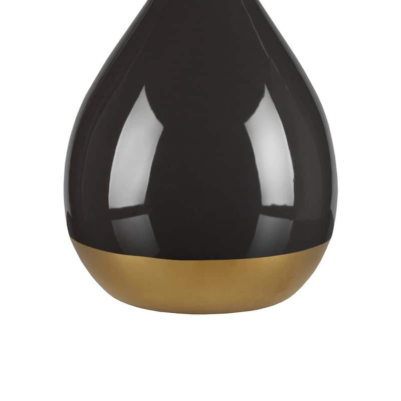 2-Tone Ceramic Table Lamp Set of 2