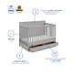 preview thumbnail 44 of 65, Graco Hadley 4-in-1 Convertible Crib with Drawer