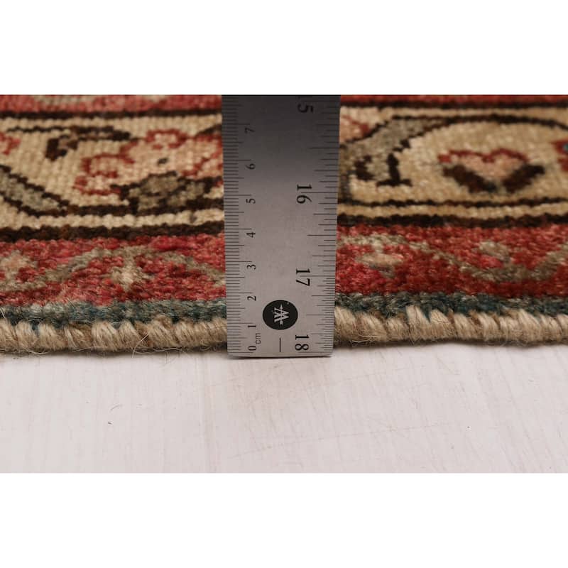 ECARPETGALLERY Hand-knotted Andelz Black, Dark Brown Wool Rug - 3' 7" x 9' 7"