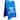 Jumbl A Frame Sandwich Board – 15.7 x 26” Display Sidewalk Sign with PVC Sign Protector (Blue)