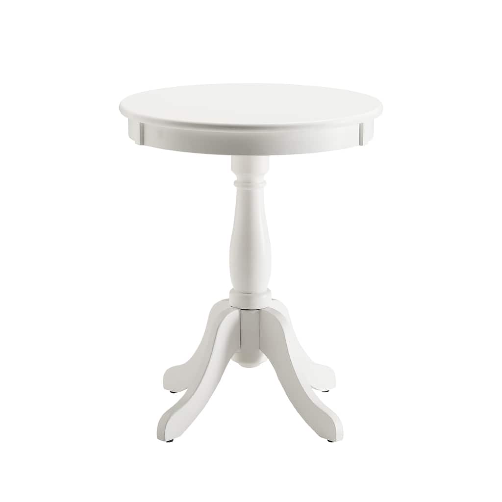 Round Pedestal Accent Table