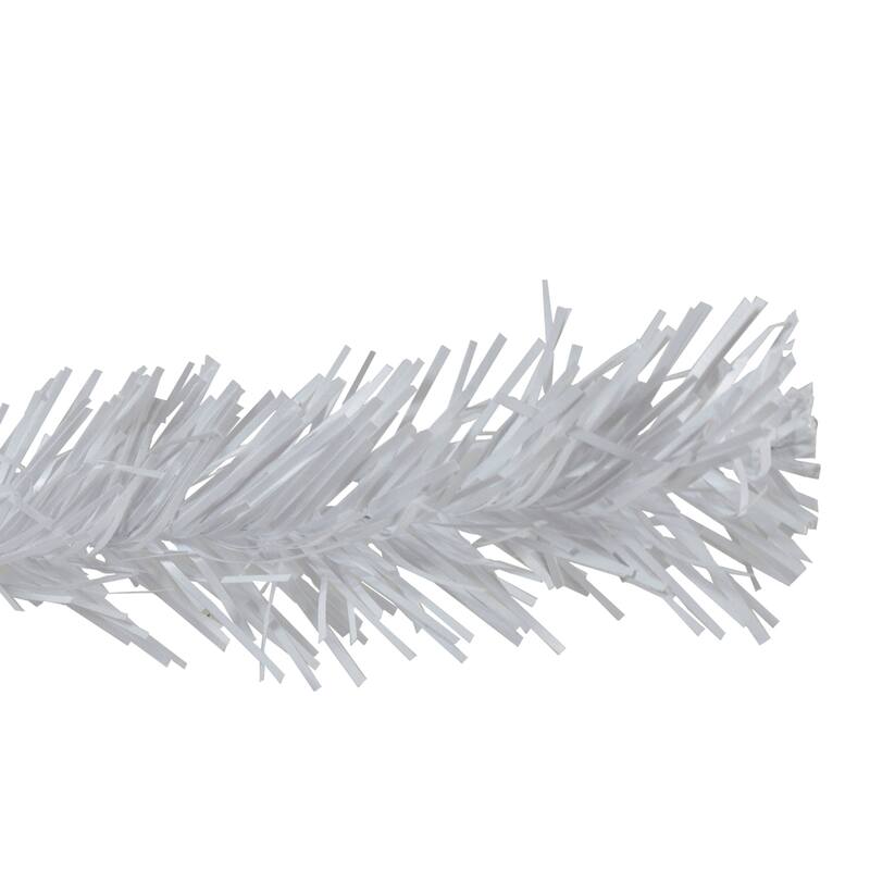 Crystal Spruce Artificial Christmas Garland - 9' x 12" - White - Unlit