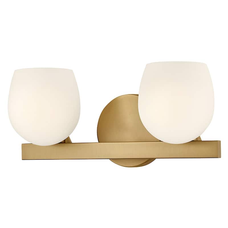Hinkley Lighting 57022-LL Mae 2 Light 15" Wide LED Vanity Light