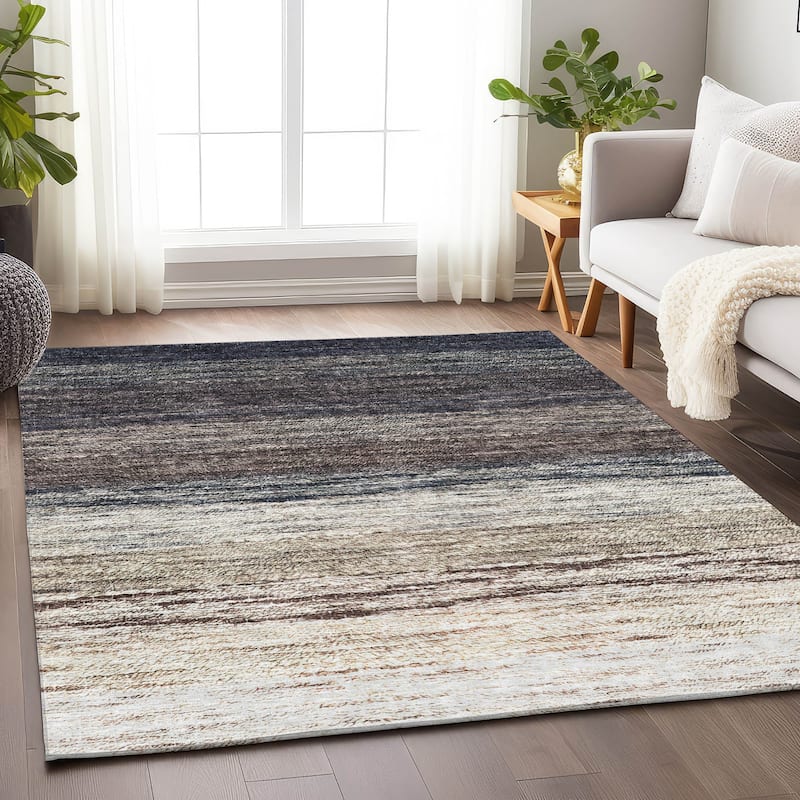 Premium Washable Super Soft Chunky Ombre Mayfield Rug