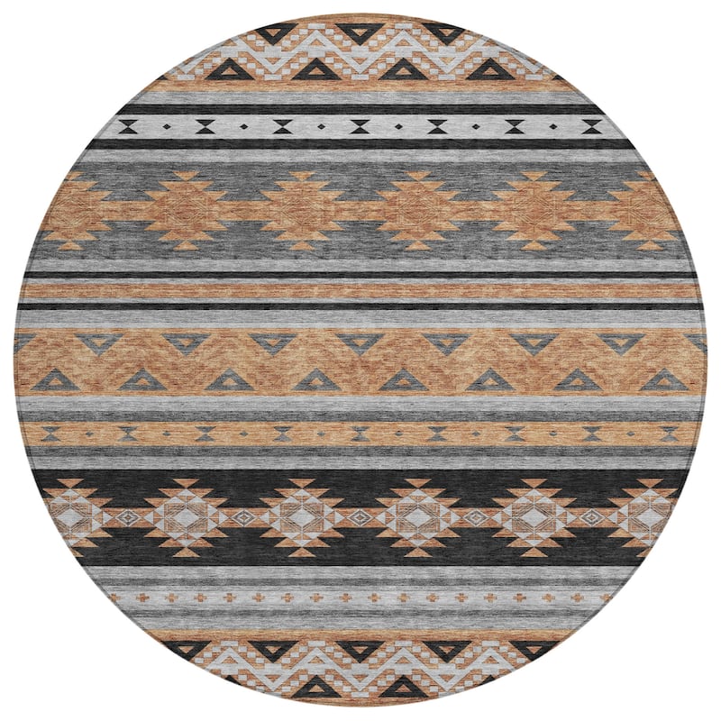 Machine Washable Indoor/ Outdoor Global Heston Chantille Rug