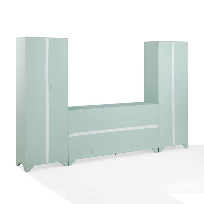 Crosley Tara 3-Piece Sideboard And Pantry Set