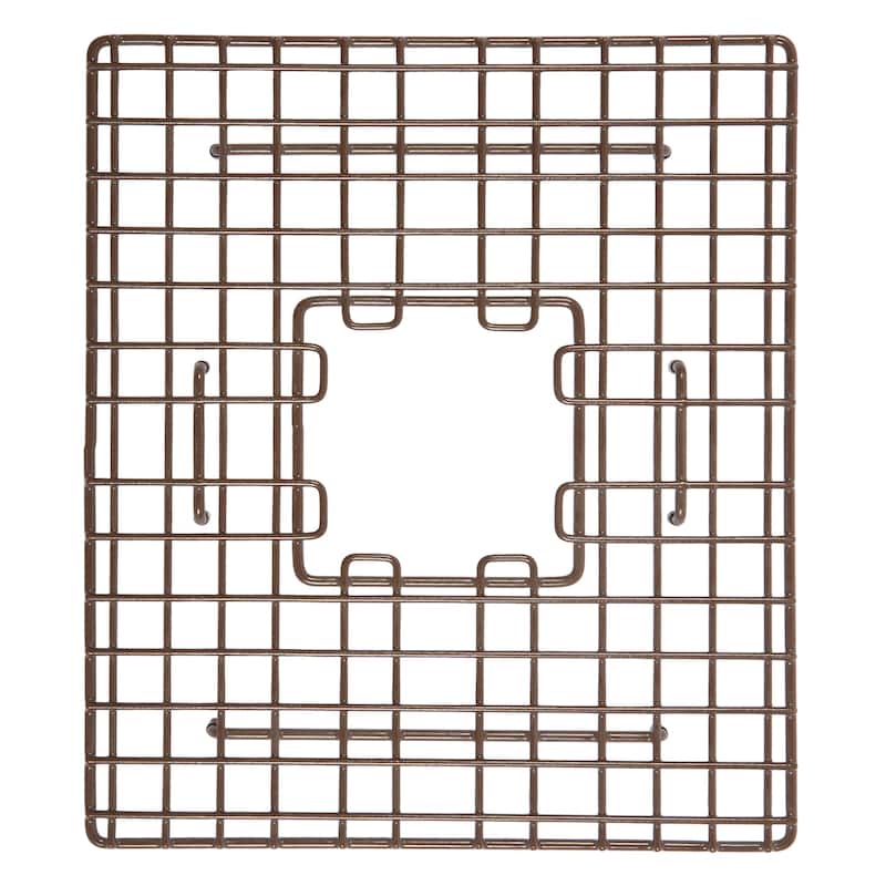 SinkSense Griffin Antique Brown 15" x 13" Kitchen Sink Bottom Grid