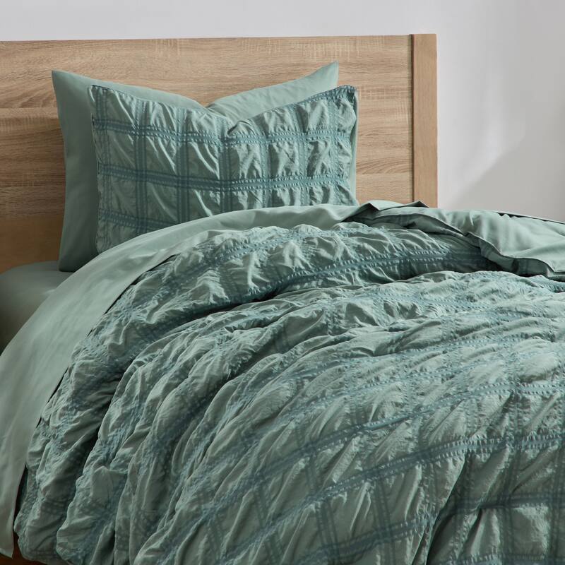 Empyrean Modern Comforter Seer Sucker
