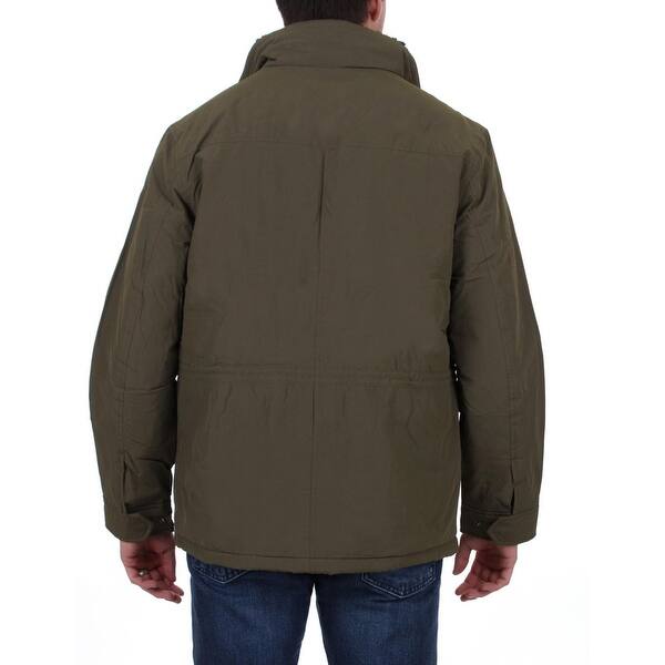 Shop Weatherproof Mens Parka Coat Winter Techno Cotton Overstock
