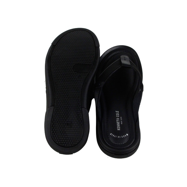 kenneth cole men's leather flip flops