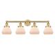 Option Brushed Brass / Matte White