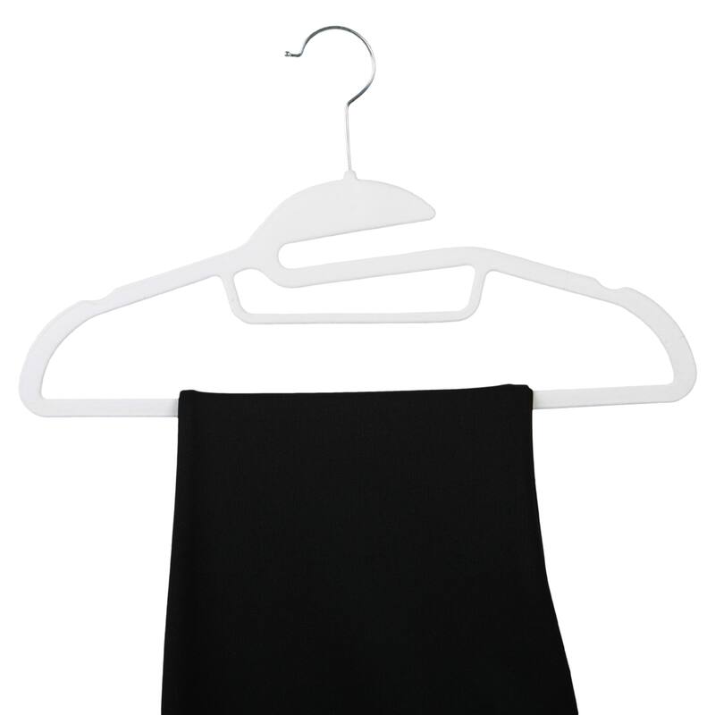 Simplify 24 Pack Ultimate Hanger in Black - 16.125"x 9"x .1875"