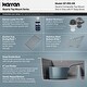 preview thumbnail 43 of 53, Karran Top Mount Double Equal Bowl Quartz Kitchen Sink - 33" x 22" x 9" - 33" x 22" x 9"
