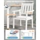 preview thumbnail 37 of 36, WINSOON 12-Piece HIPS All Weather Outdoor Patio Dining Sets with Umbrella Hole& Aluminum Frame,2-Table 10-Chairs
