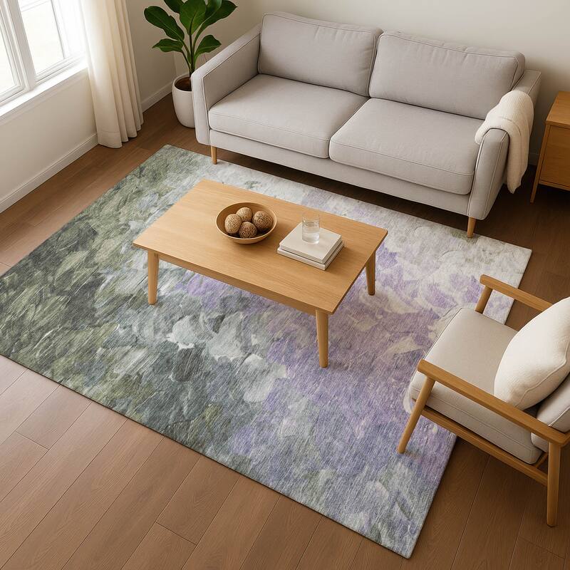 Premium Washable Super Soft Modern Current Mayfield Rug