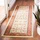 SAFAVIEH Lyndhurst Ambrogina Traditional Area Rug - 2'3" x 12' - Ivory/Rust