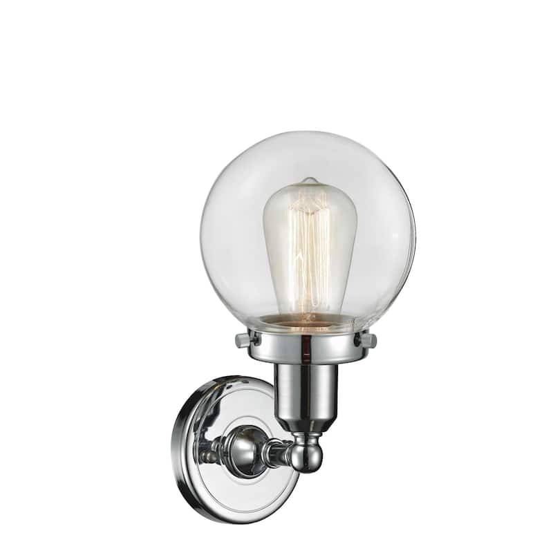 Innovations Lighting Globe Single Light 12" Tall Bathroom Sconce