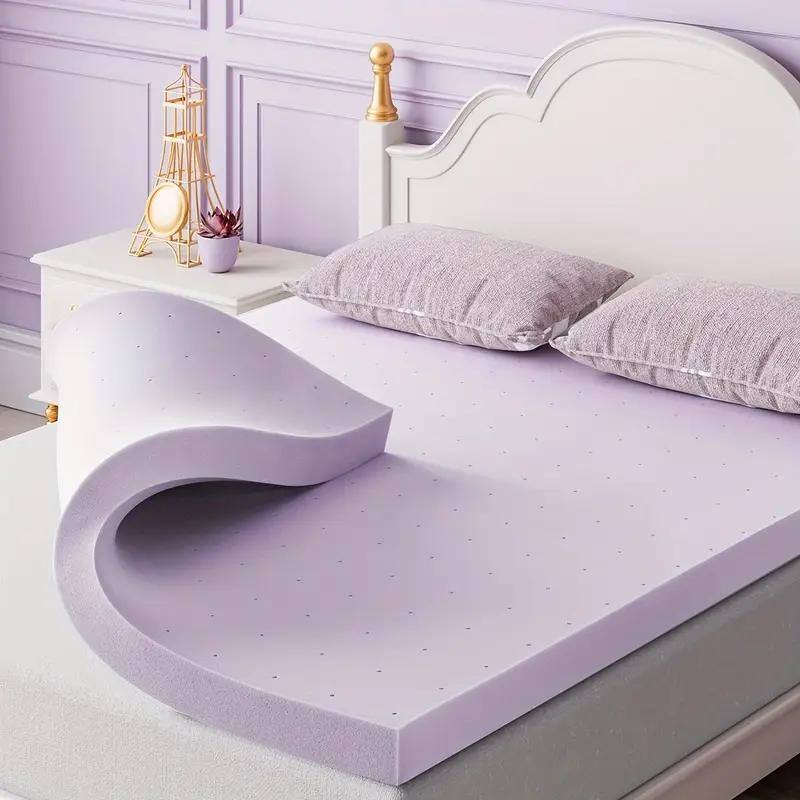 Full Mattress Topper,2 Inch Premium Firm Memory Foam Mattress Topper With Ventilated Design, Cooling & Gel-infused
