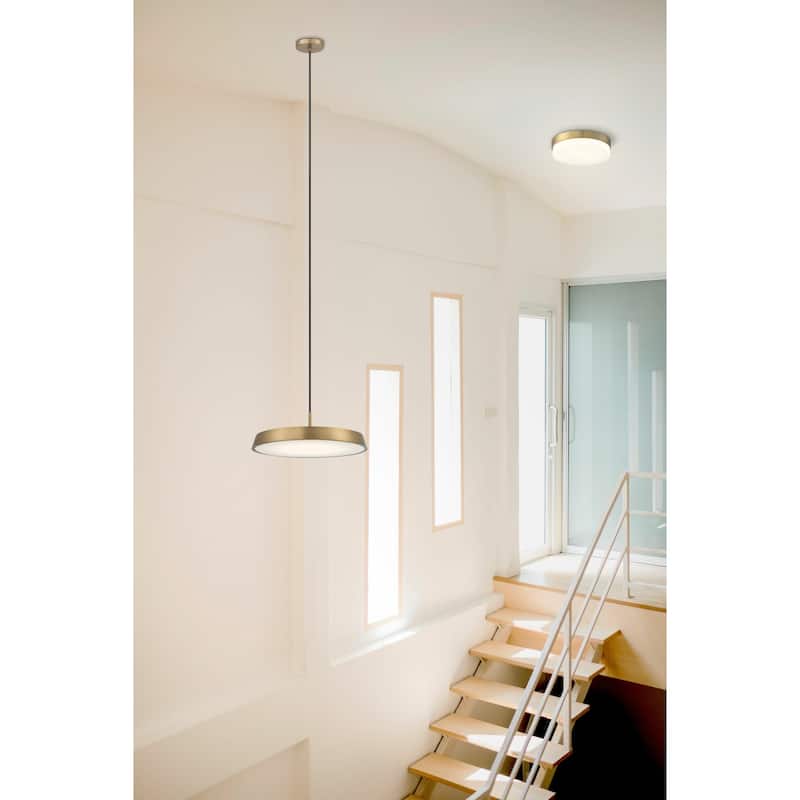 Roma Large LED Flush Mount Light.