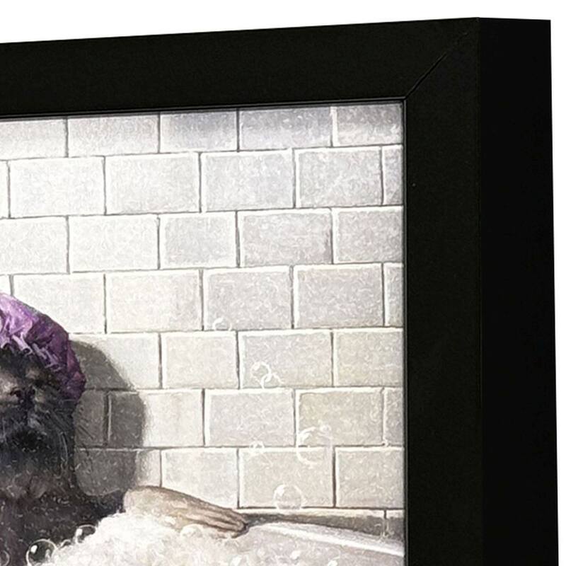 Paragon Bubble Bath Non-Glass Framed Art