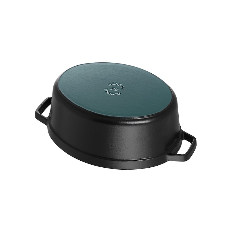 STAUB Cast Iron 1-qt Oval Cocotte