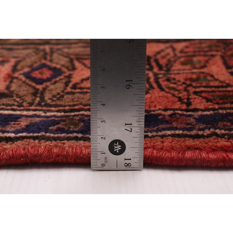 ECARPETGALLERY Hand-knotted Anadol Copper Wool Rug - 4'1 x 10'4