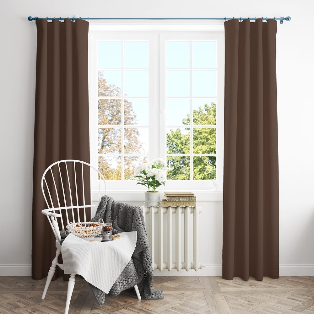 Deconovo Thermal Insulated Blackout 84-inch Curtain (2 Panel) - 52 x 84