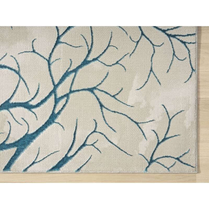 Ksamil Collection Abstract Area Rug