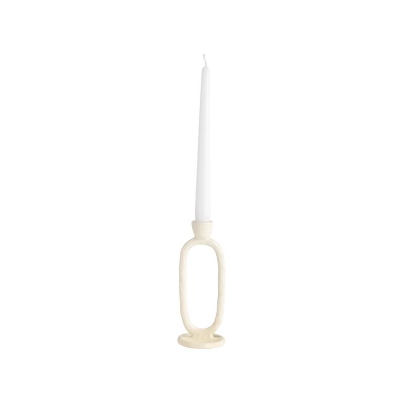 Sagebrook Home Oval Ring Taper Candle Holder