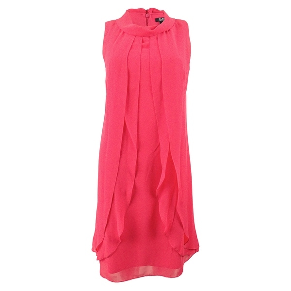 cerise pink shift dress