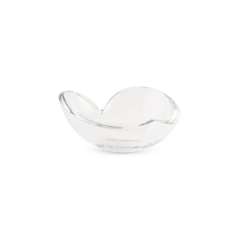 Nambe Glass Heart Bowl