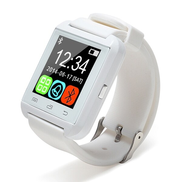 AGPtek U8L Bluetooth Smartwatch Wristwatch Long Battery Life for Iphone Samsung Android Phones