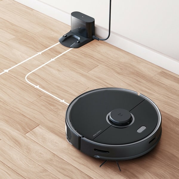 Roborock S5 Max Robotic Vacuum and Mop Electric-Tank Lidar ...