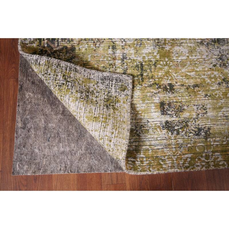 Contemporary Abstract Indian Area Rug Handmade Wool Carpet - 4'11"x 7'11"