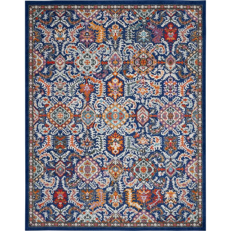 Nourison Passion Modern Persian Medallion Area Rug