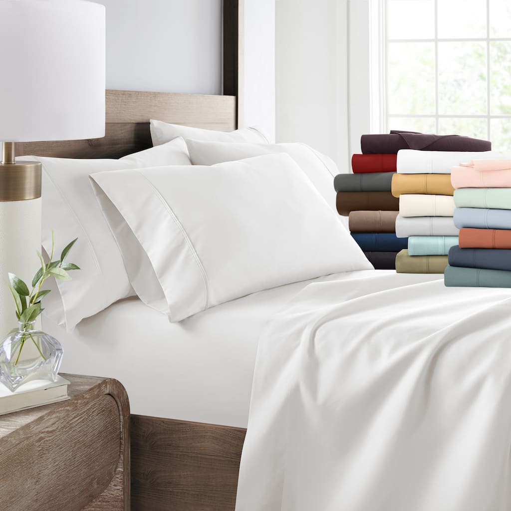 Becky Cameron Double Brushed Deep Pocket 6 Piece Sheet Set