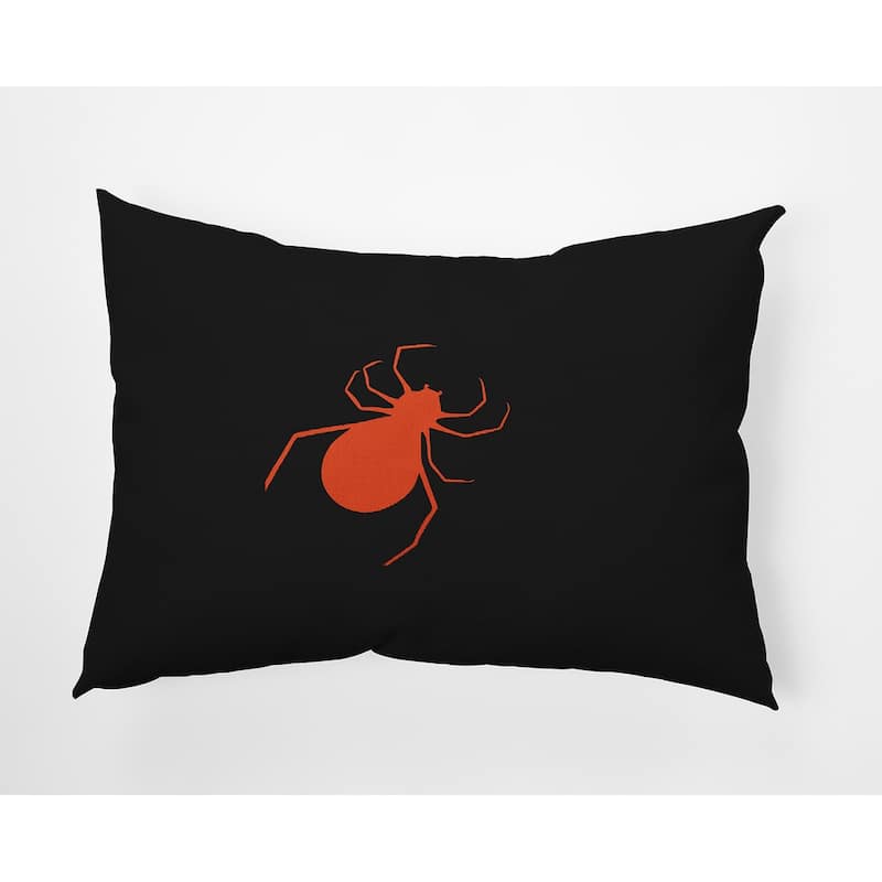 Halloween Spiders Accent Pillow - Harvest Orange - 14" x 20"