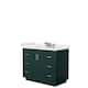 Option Green, Nickel Trim, White Quartz Top