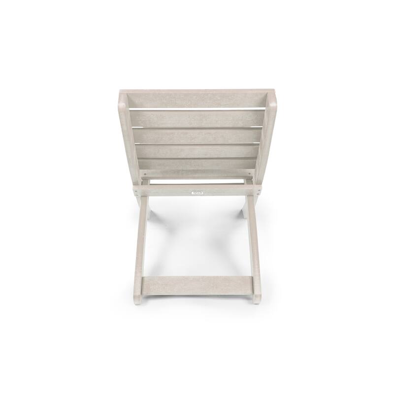 Versailles Fully Assembed All-Weather HDPE Outdoor Folding Patio Chair