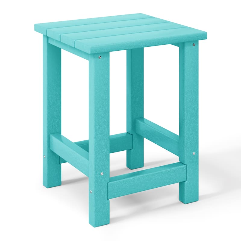 Laguna Kids Outdoor Poly Adirondack Chair With Side Table 3-Piece Set
