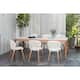 Option White Wood Sidechairs